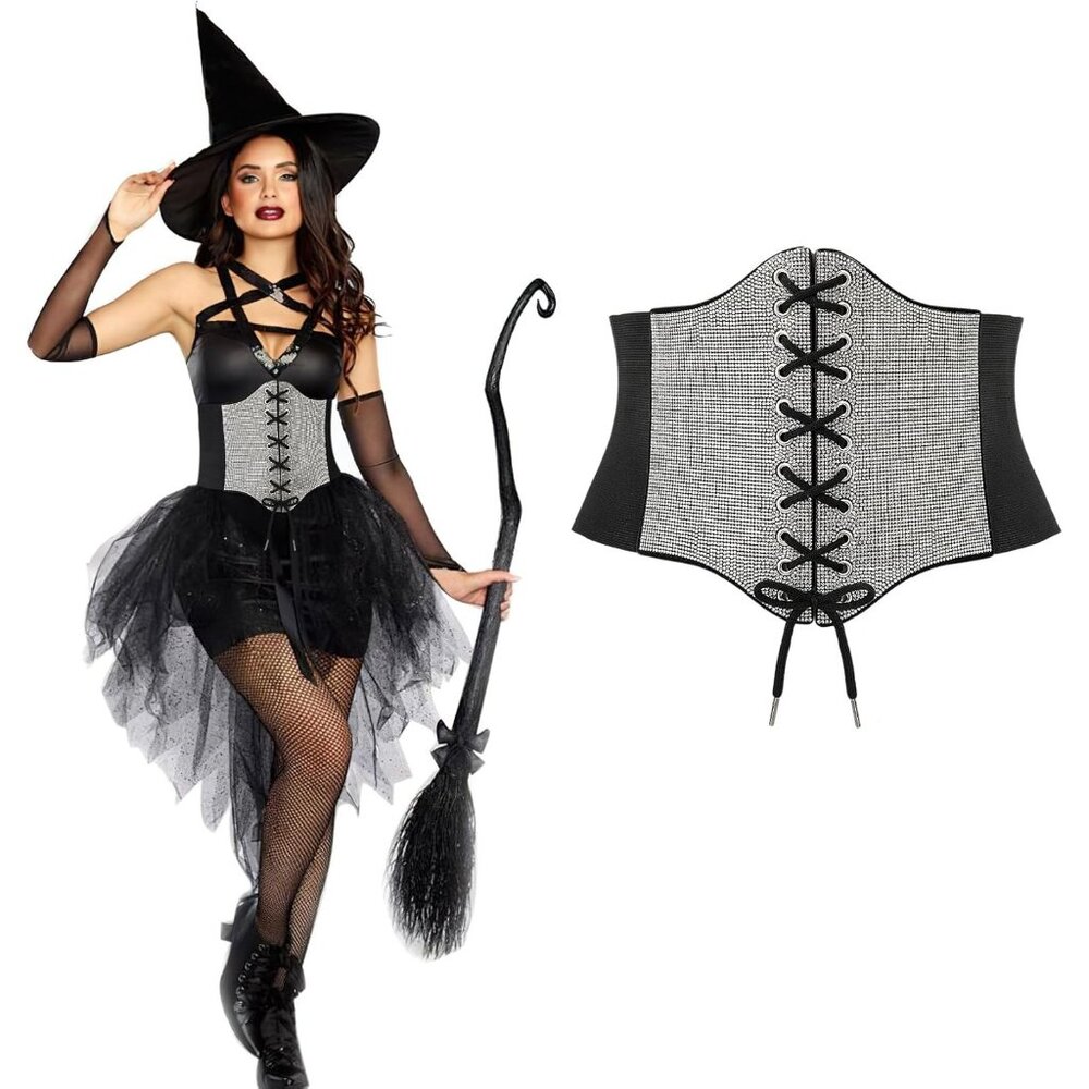 CORSET Belt for Women 09-black